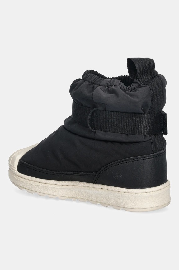 Chlapec Detské zimné topánky adidas Originals SUPERSTAR 360 WTR BOOT JQ7951 čierna
