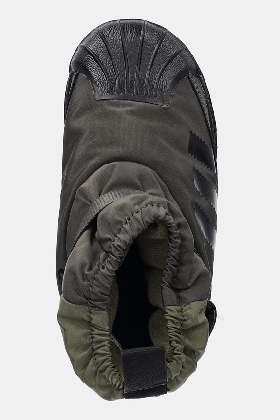 Detské snehule adidas Originals SUPERSTAR 360 WTR BOOT zelená JQ7952