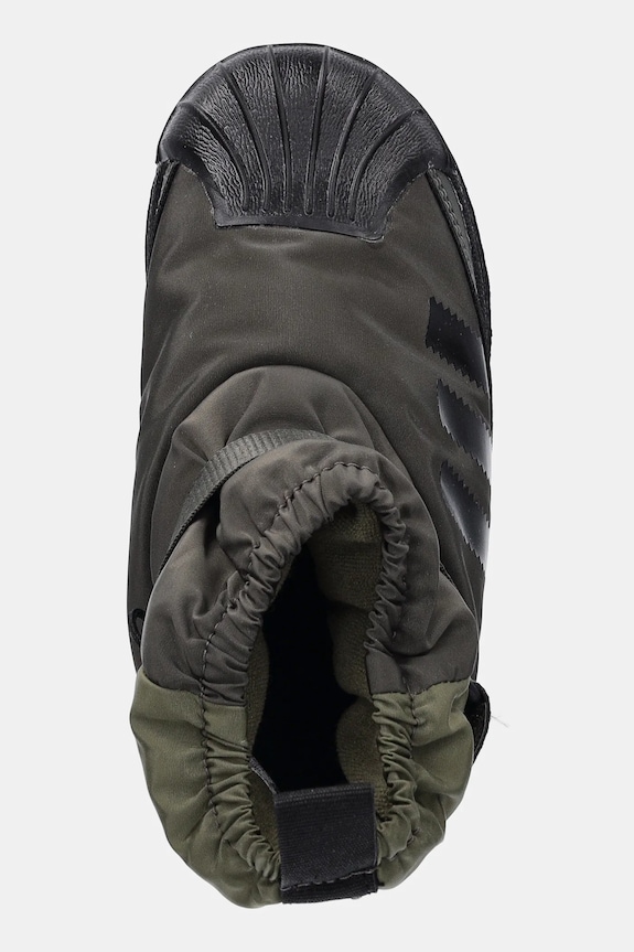 Detské snehule adidas Originals SUPERSTAR 360 WTR BOOT zelená JQ7952