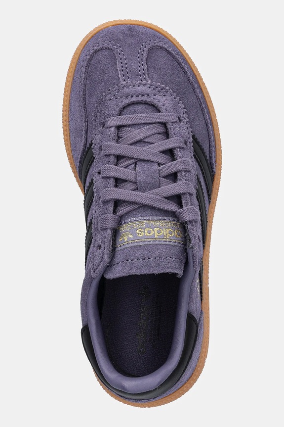 Detské tenisky adidas Originals HANDBALL SPEZIAL fialová JR2104