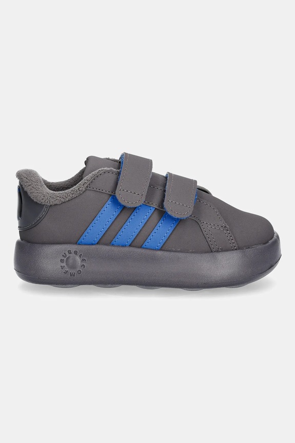adidas sneakersy dziecięce GRAND COURT BALOO JR5632 szary AW25
