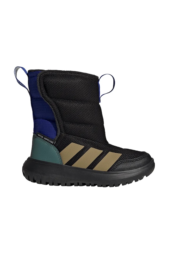 adidas buty zimowe dziecięce Winterplay lekko ocieplane czarny JR9267
