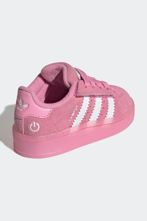 Chlapec Detské semišové tenisky adidas Originals CAMPUS 00s LED LIGHTS JS1283 ružová