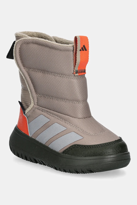 Detské snehule adidas Winterplay zateplené béžová JS4081