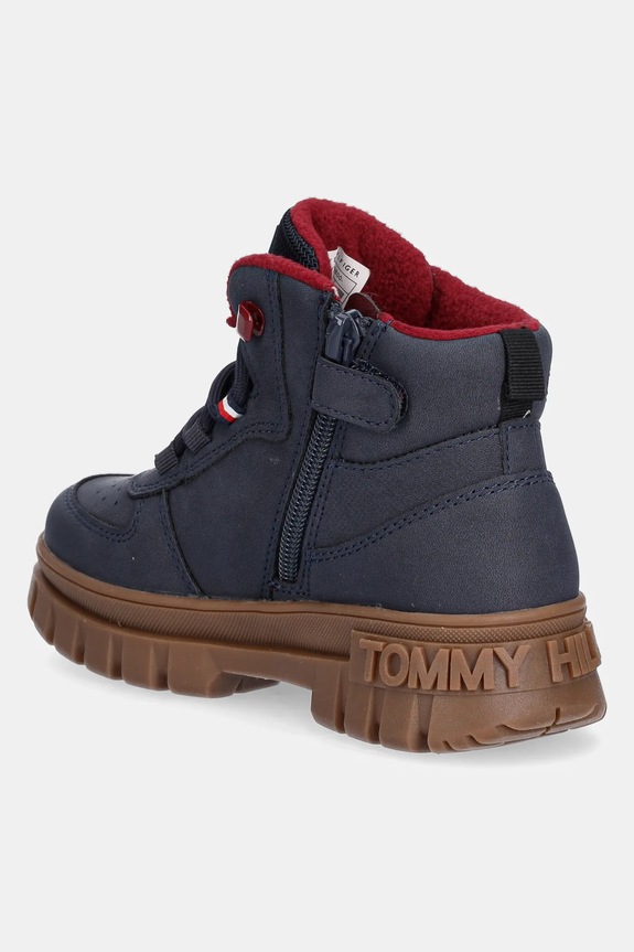 Αγορίστικα Χειμωνιάτικες μπότες Tommy Hilfiger T1X5.34127 σκούρο μπλε