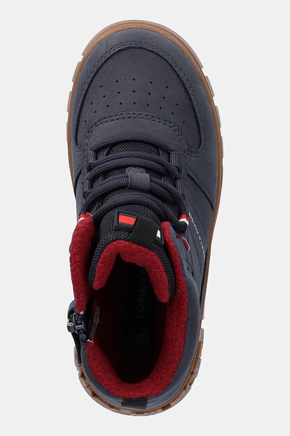 Χειμωνιάτικες μπότες Tommy Hilfiger σκούρο μπλε T1X5.34127