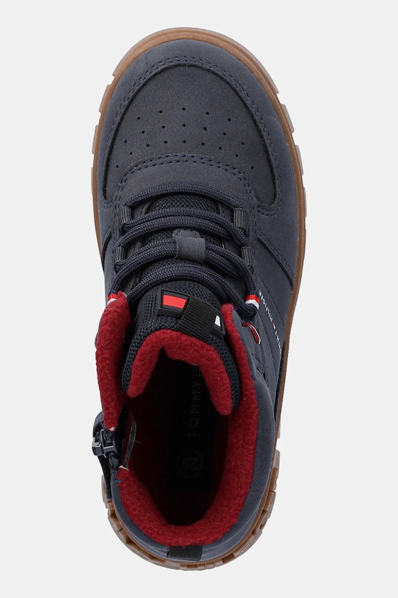 Χειμωνιάτικες μπότες Tommy Hilfiger σκούρο μπλε T1X5.34127