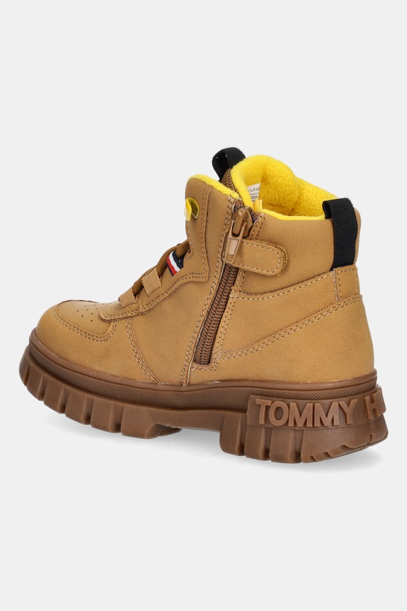 Chlapec Detské zimné topánky Tommy Hilfiger T3X5.34129.30.34 hnedá