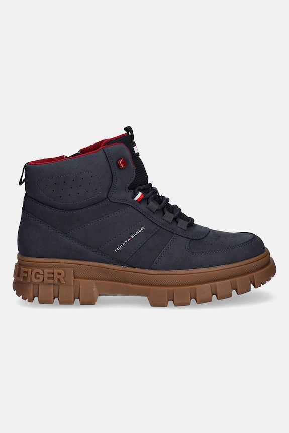 Tommy Hilfiger buty zimowe dziecięce T3X5.34129.35.41 granatowy AW25