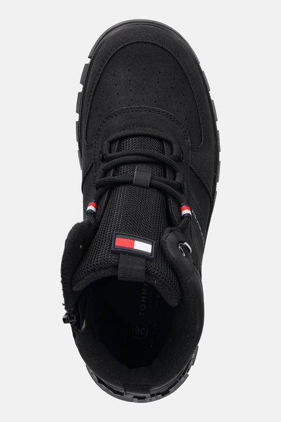 Tommy Hilfiger gyerek téli csizma fekete T3X5.34129.35.41