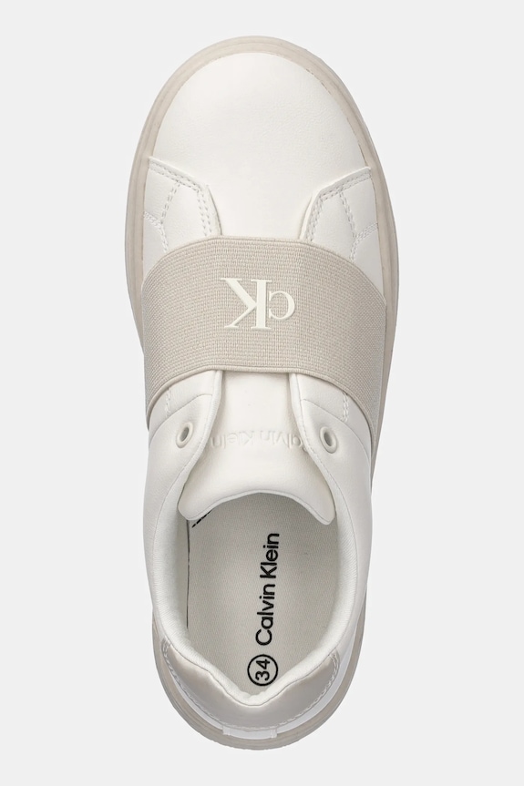 Παιδικά sneakers Calvin Klein Jeans λευκό V3A9.83095.30.34