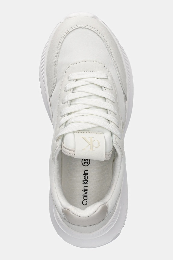 Παιδικά sneakers Calvin Klein Jeans μπεζ V3A9.83105