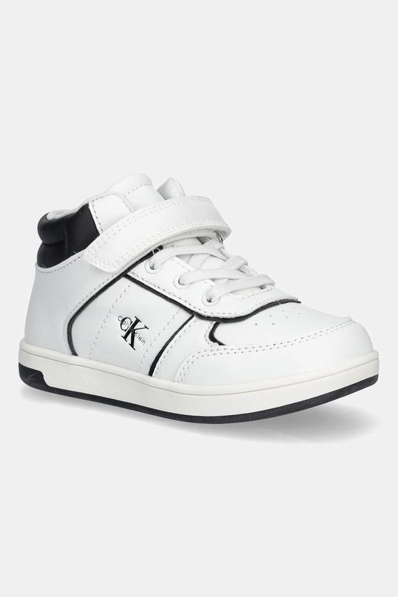 Calvin Klein Jeans scarpe da ginnastica per bambini alta bianco V1X9.83150.24.29