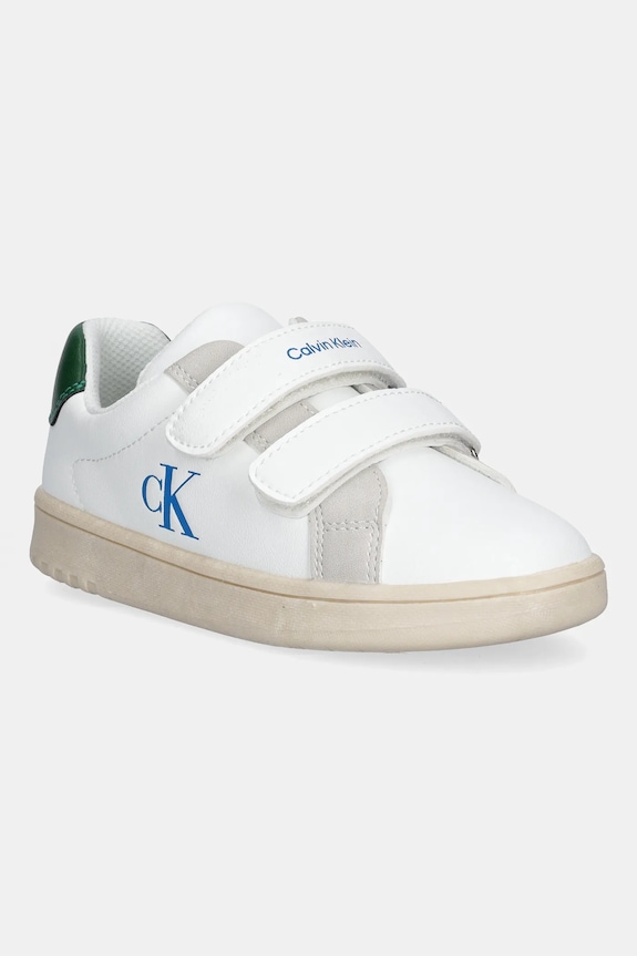 Παιδικά sneakers Calvin Klein Jeans μικρό λευκό V1X9.83152