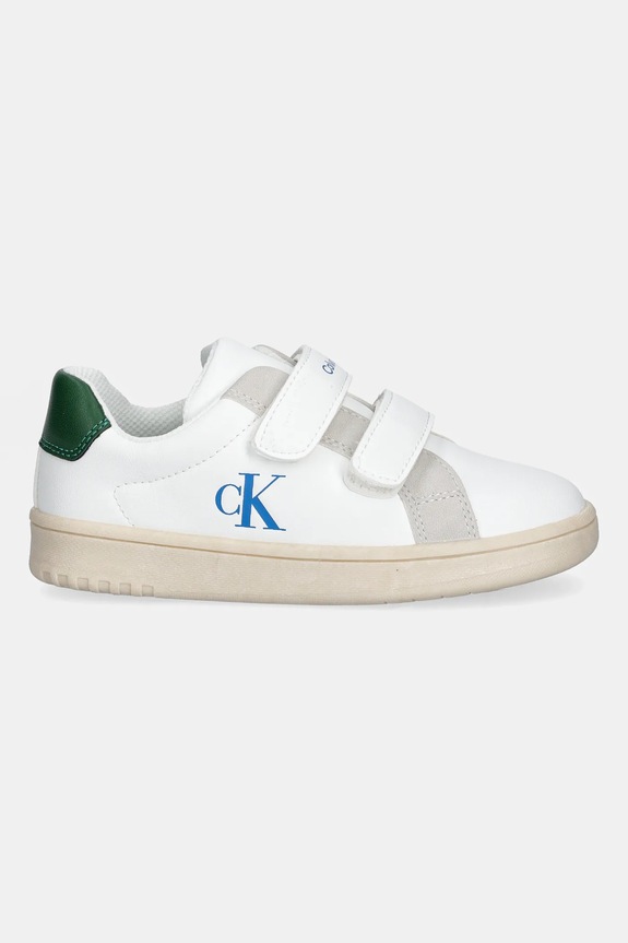 Παιδικά sneakers Calvin Klein Jeans V1X9.83152 λευκό AW25