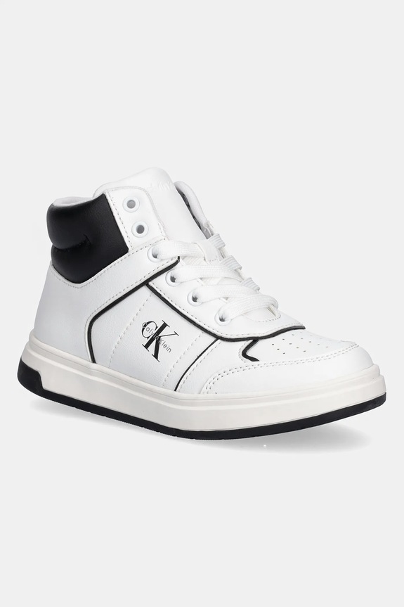 Detské tenisky Calvin Klein Jeans vysoký biela V3X9.83164.30.34