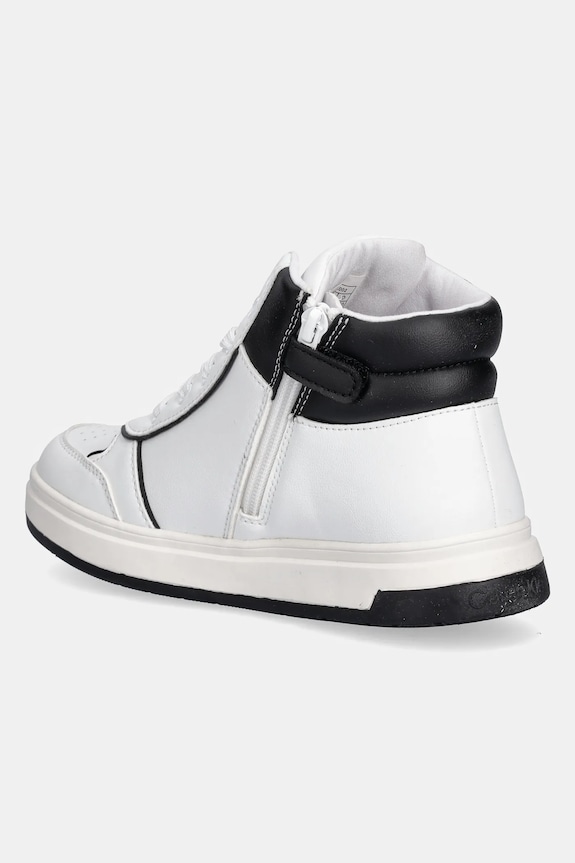 Chlapec Detské tenisky Calvin Klein Jeans V3X9.83164.35.40 biela