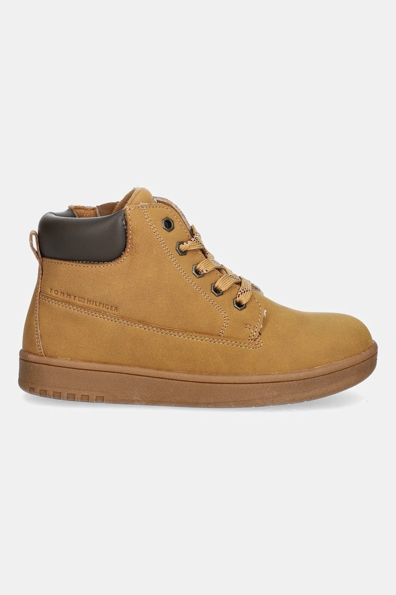 Παιδικές χειμερινές μπότες Tommy Hilfiger T1X5.34087.30.34 καφέ AW25