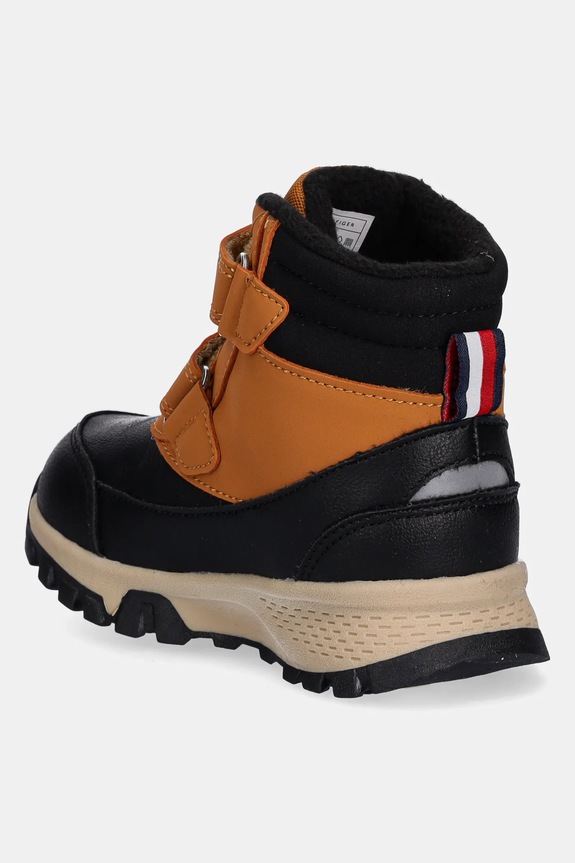 Κοριτσίστικα Παιδικές χειμερινές μπότες Tommy Hilfiger T1X5.34134.24.29 καφέ