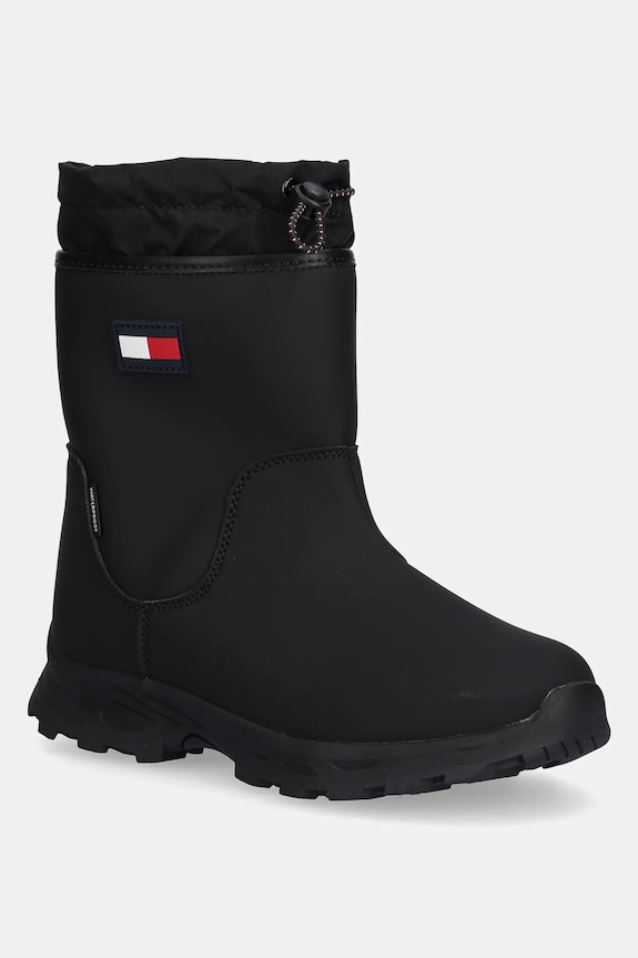 Παιδικά ουέλλινγκτον Tommy Hilfiger μαύρο T3XC.34145.35.41