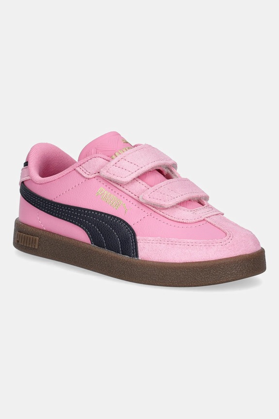 Puma Puma Club II Era V PS sneakersy dziecięce imitacja skóry licowej różowy 402307
