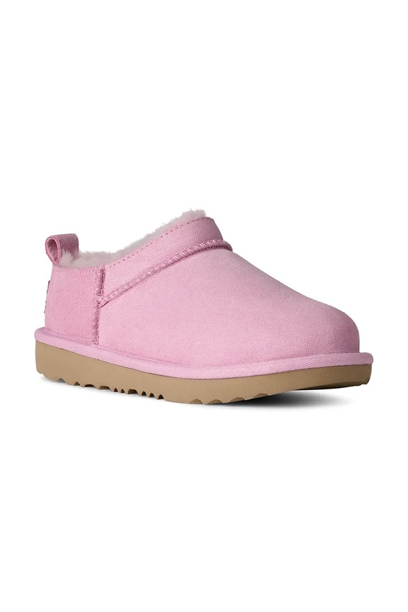 UGG śniegowce dziecięce CLASSIC MICRO 1174410K różowy AA00
