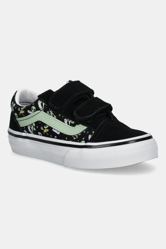 Vans gyerek sportcipő Old Skool V alacsony fekete VN000CYAYJ71