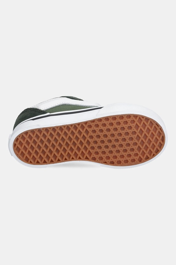 Vans tenisówki dziecięce Knu Skool Elastic Lace VN000D0KEN61 zielony