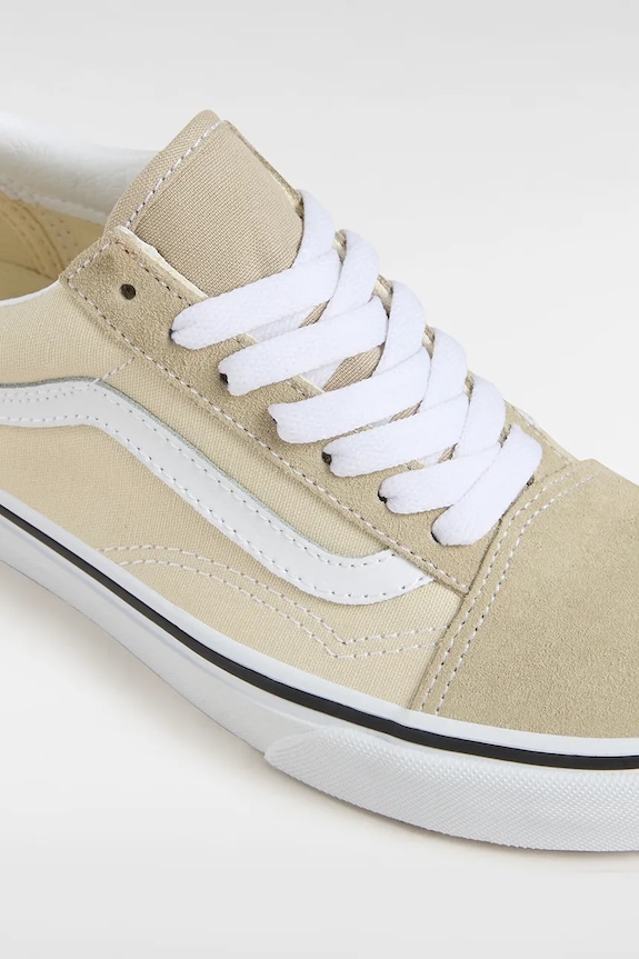 Deklice Otroške teniske Vans Old Skool VN000E9YLBR1 bež