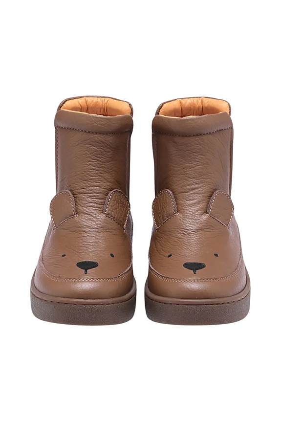 Donsje gyerek télicipő bőrből Thuru Classic Boots Bear 2023802.29.33 barna AW25