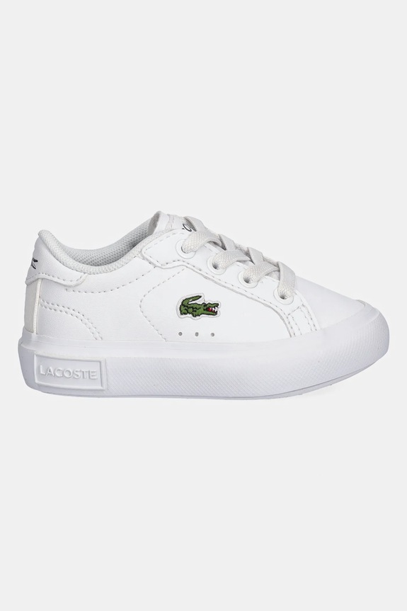 Lacoste sneakersy dziecięce 41SUI0014 biały AW25