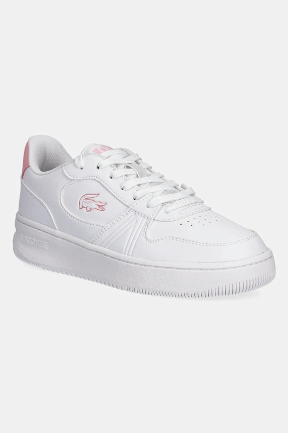 Lacoste sneakersy dziecięce imitacja skóry licowej biały 48SUJ0003