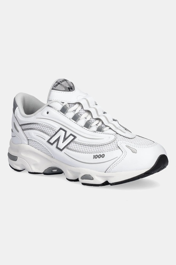 Παιδικά sneakers New Balance 1000 απομίμηση λείου δέρματος λευκό GC1000DK