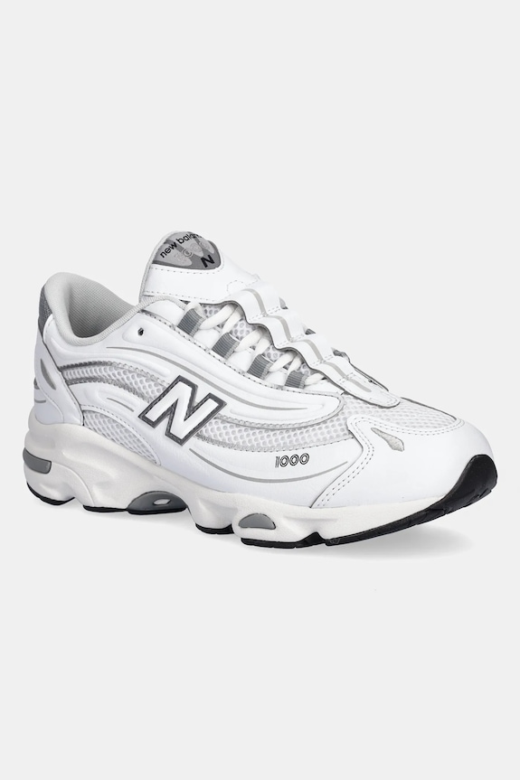 Παιδικά sneakers New Balance 1000 απομίμηση λείου δέρματος λευκό GC1000DK