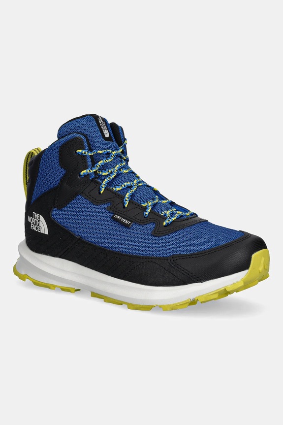 Dětské boty The North Face Y FASTPACK HIKER MID WP nezateplené modrá NF0A7W5V16Y1