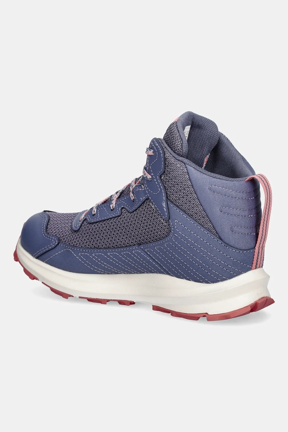 Chłopiec The North Face buty dziecięce Y FASTPACK HIKER MID WP NF0A7W5VF5B1 niebieski