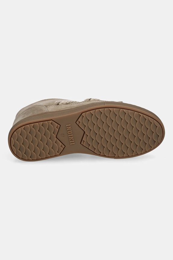 Детские замшевые сапоги Inuikii CLASSIC LOW 3001.001.0021 бежевый