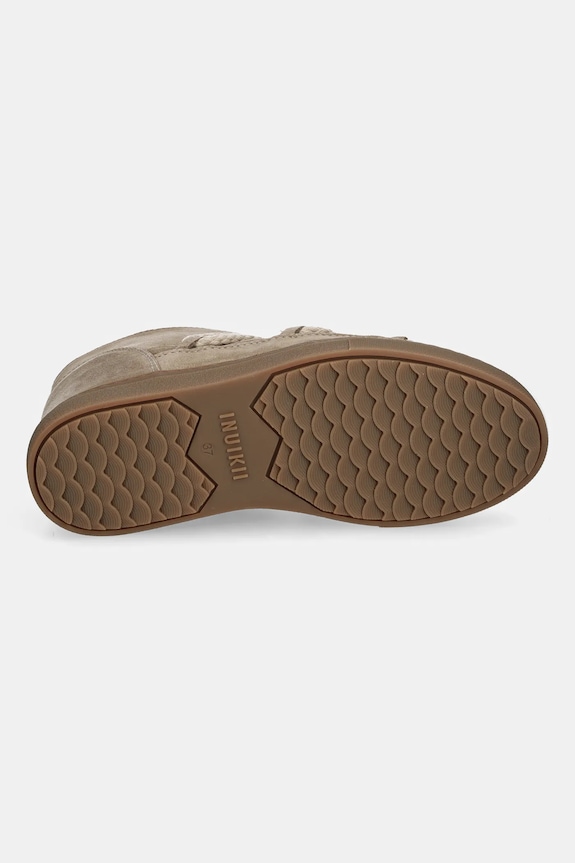 Детские замшевые сапоги Inuikii CLASSIC LOW 3001.001.0021 бежевый