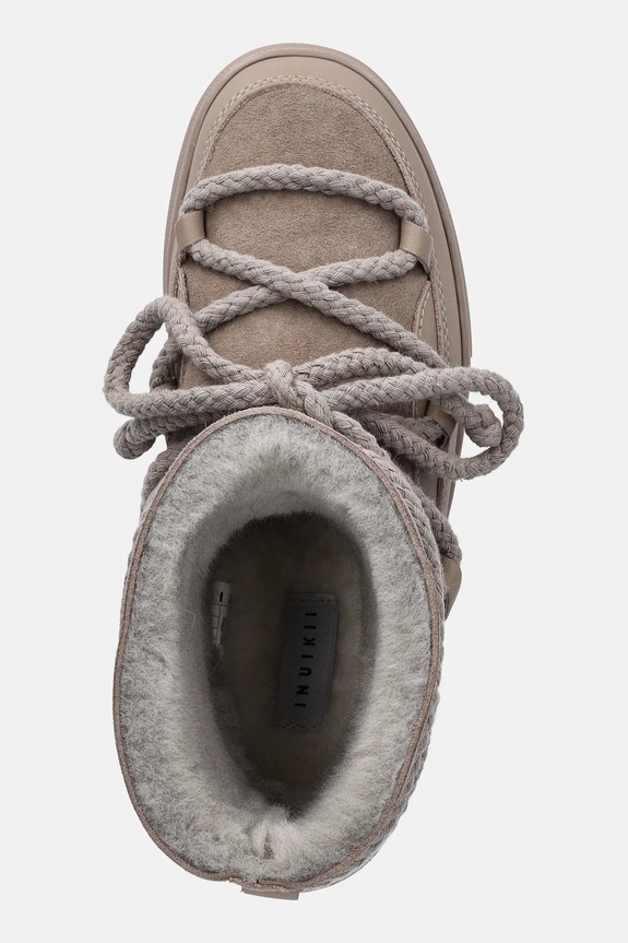 Δερμάτινες μπότες χιονιού Inuikii CLASSIC γκρί 3001.003.0022.33.38