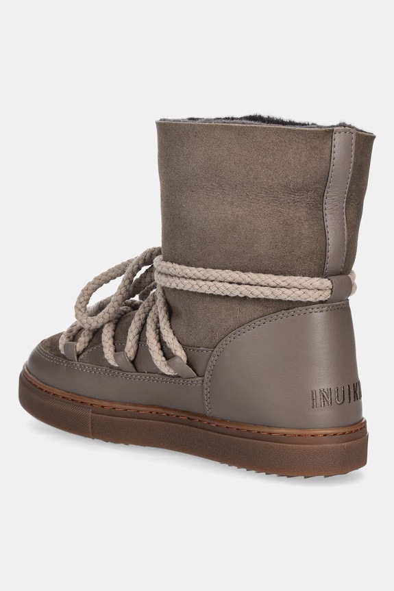 Scarpe Inuikii stivali da neve in pelle bambini CLASSIC HIGH 3001.002.0032 marrone