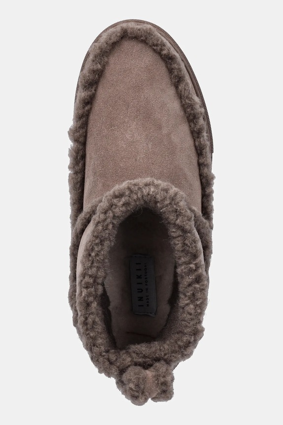 Παιδικές μπότες χιονιού Inuikii CLASSIC SHEARLING καφέ 3001.001.0041