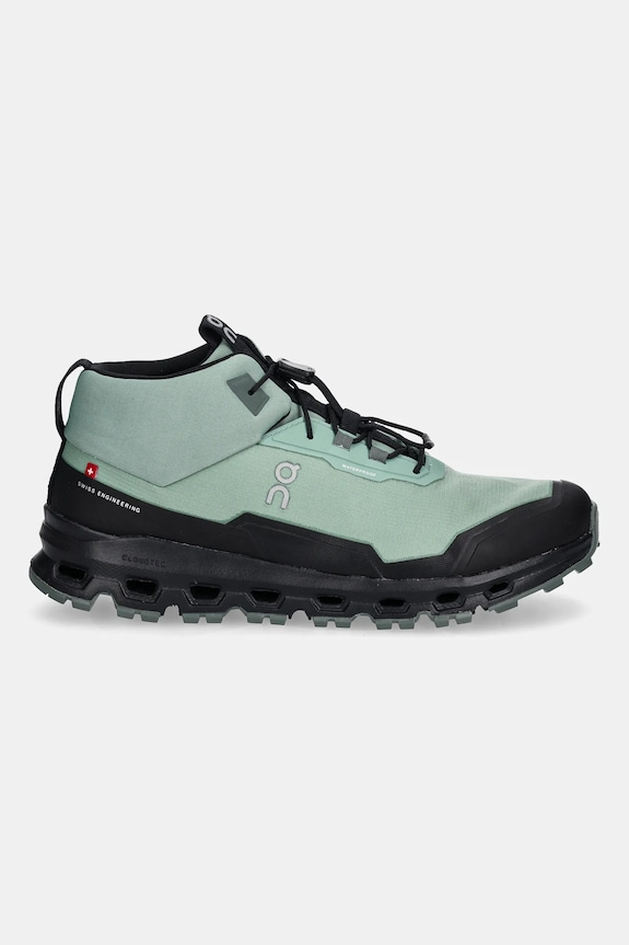 On buty outdoorowe dziecięce Cloudhero Mid Waterproof 3YD30024331 zielony AW25
