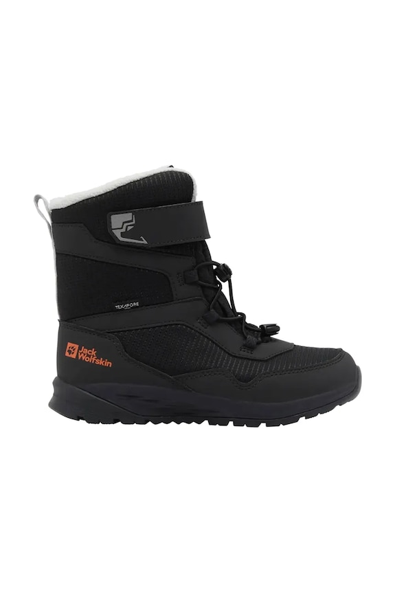 Zimní boty Jack Wolfskin POLAR BEAR-B TEXAPORE HIGH VC K textilní černá A62145.26.32