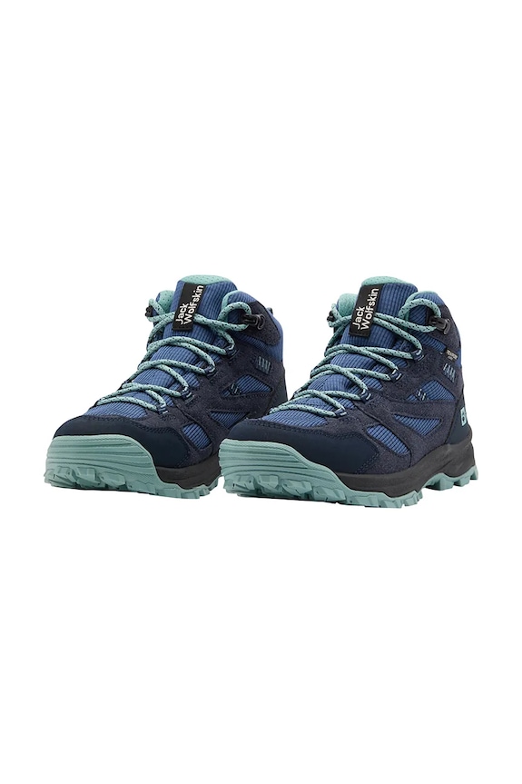 Jack Wolfskin scarpe per bambini VOJO TOUR TEXAPORE MID A64104.26.33 blu navy AW25
