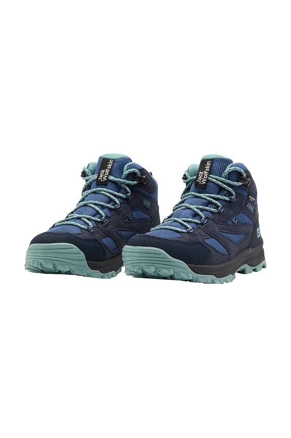 Παιδικά παπούτσια Jack Wolfskin VOJO TOUR TEXAPORE MID K A64104.34.40 σκούρο μπλε AW25