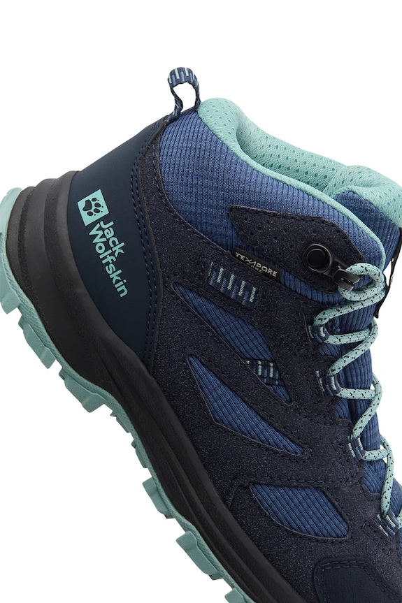 Παιδικά παπούτσια Jack Wolfskin VOJO TOUR TEXAPORE MID K A64104.34.40 σκούρο μπλε