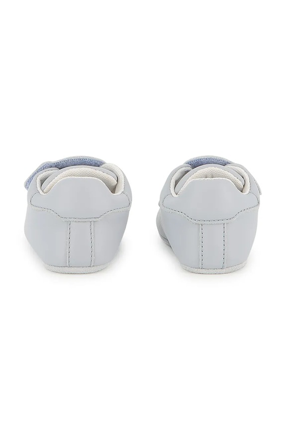 Chłopiec Kenzo Kids buty zimowe skórzane niemowlęce K61226 niebieski