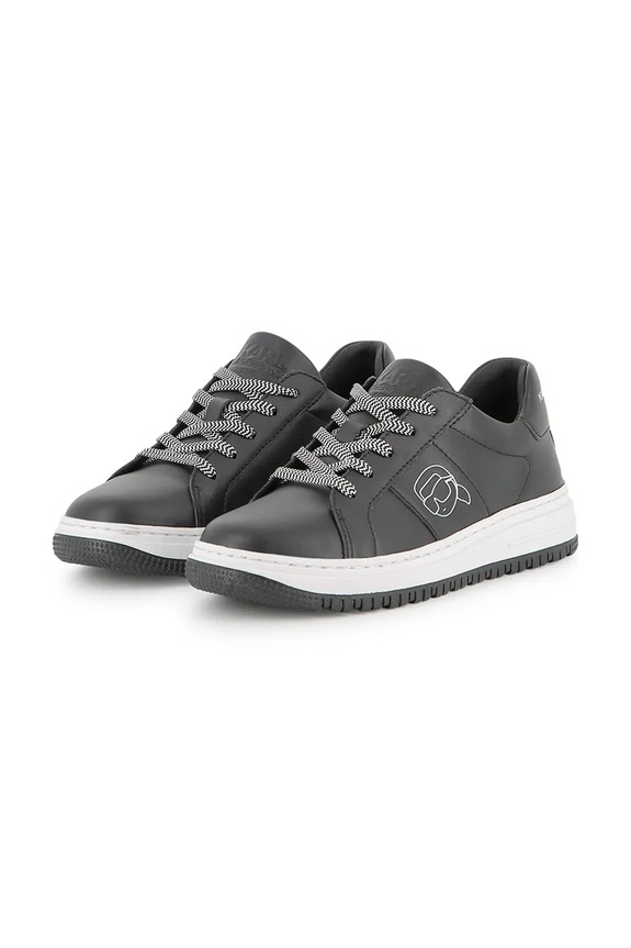 Chlapec Detské tenisky Karl Lagerfeld Z30988.36.39 čierna