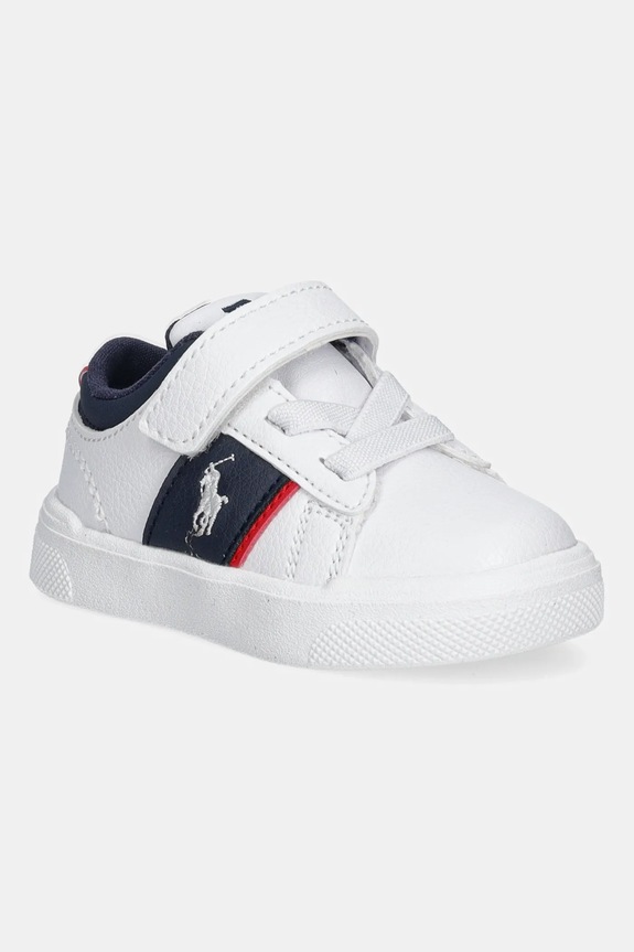 Polo Ralph Lauren sneakersy dziecięce FRAZIER PS imitacja skóry licowej biały RL03419101