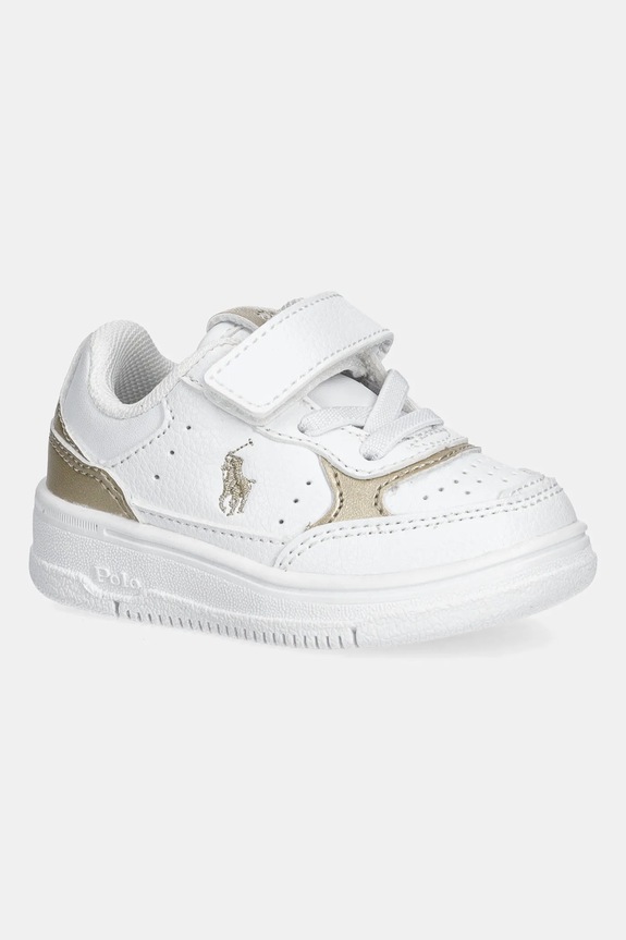 Polo Ralph Lauren sneakersy dziecięce MASTERS COURT II PS niska biały RL03014103